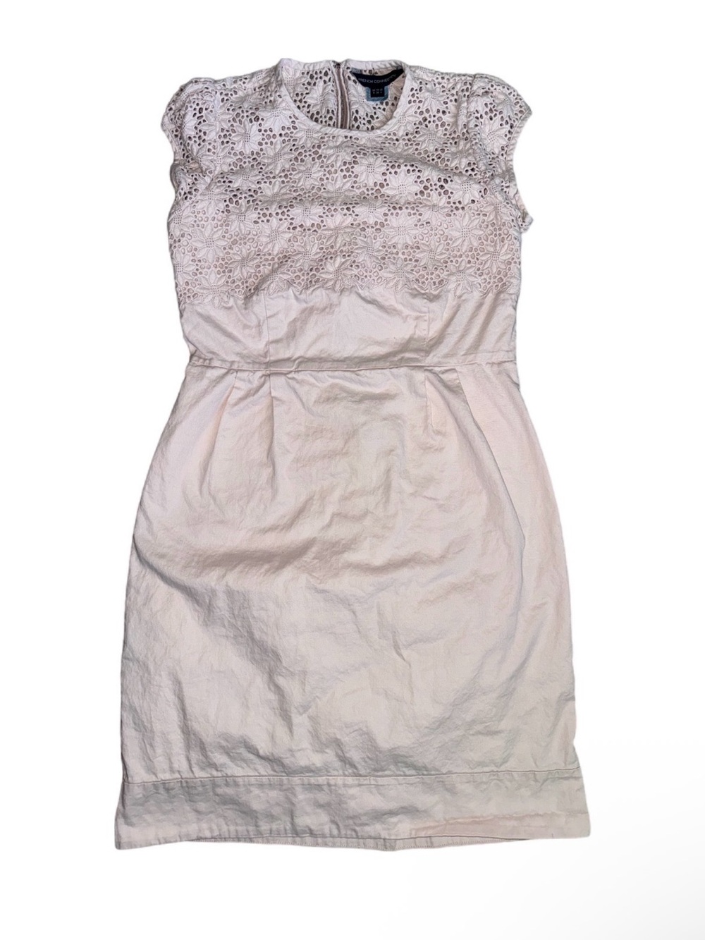 French Connection Blush Lace Dress, US women’s size 4